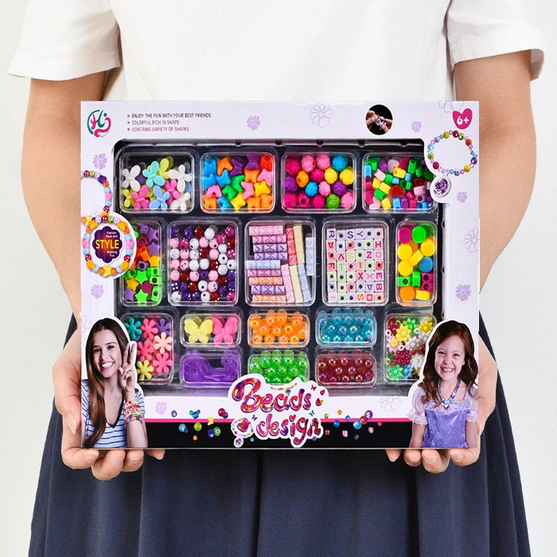 Jewelry Making Kits For Girls - สาว DIY ชุดลูกปัดเครื่องประดับทําชุดสําหรับเด็กผู้หญิงลูกปัดมุกสําหรับสร้อยข้อมือแหวนสร้อยคอความคิดสร้างสรรค์ชุดศิลปะหัตถกรรมของเล่น