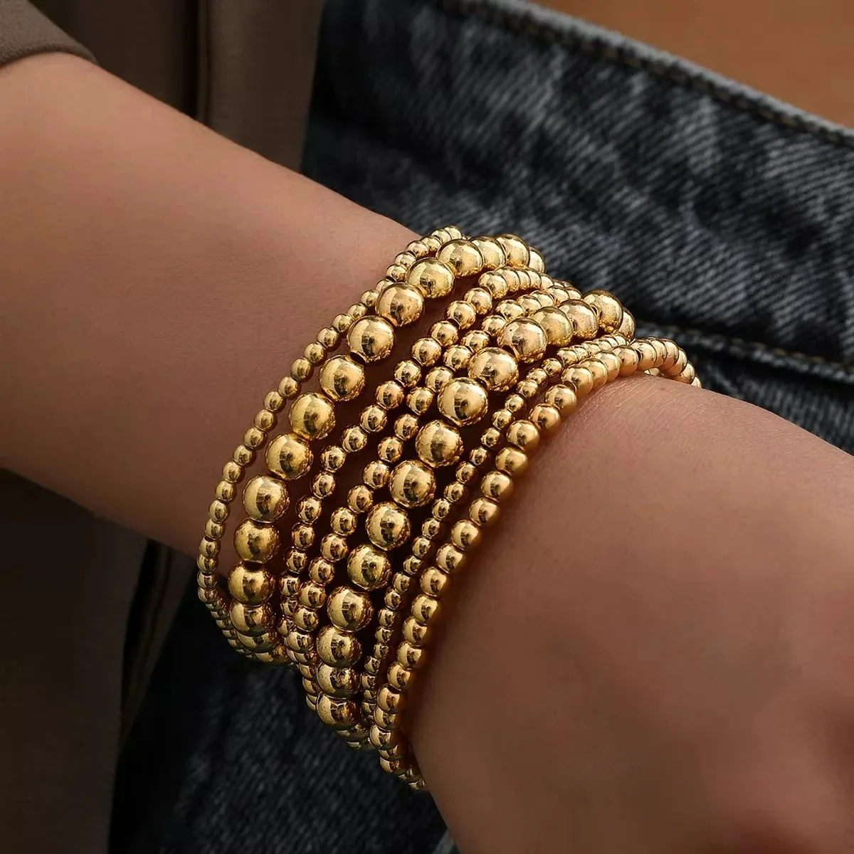 Jewelry Making Kits For Girls - 7 ชิ้น/เซ็ต Bohemian Vintage Handmade Gold