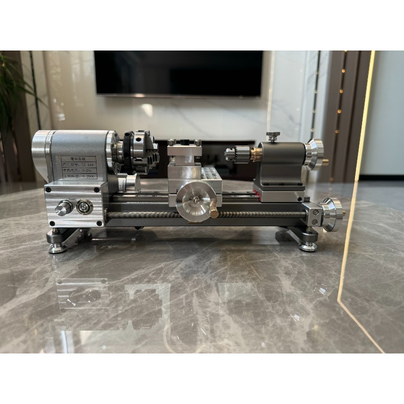 Jewelry Making Machine - เครื่องกลึงขนาดเล็กสำหรับงานโลหะ เครื่องกลึงนาฬิกาจิ๋ว อุปกรณ์ทำเครื่องประดับ เครื่องกลึงขนาดกะทัดรัดสำหรับงาน DIY
