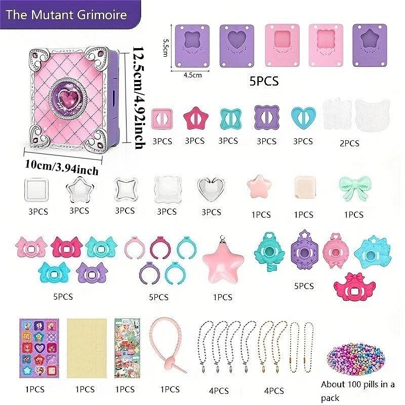 ชุดทำสติกเกอร์ 3 มิติ DIY เครื - Jewelry Making Kits For Girls บทวิจารณ์และราคา