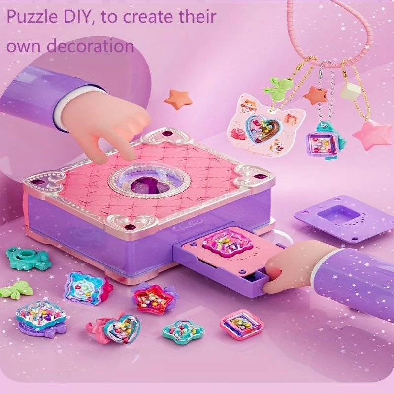 ชุดทำสติกเกอร์ 3 มิติ DIY เครื - Jewelry Making Kits For Girls บทวิจารณ์และราคา