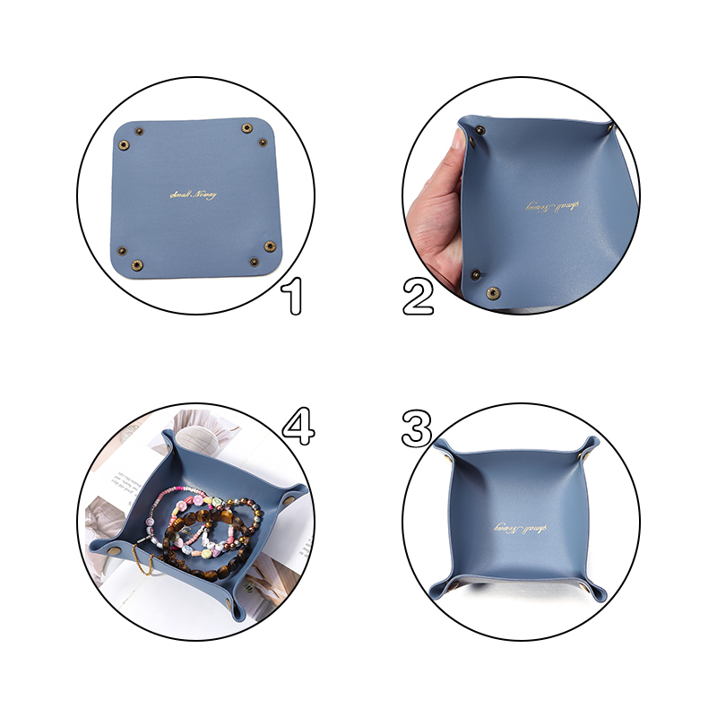 1 PC PU หนังกล่องเก็บสีสันพับเ - Jewelry Making Desk บทวิจารณ์และราคา