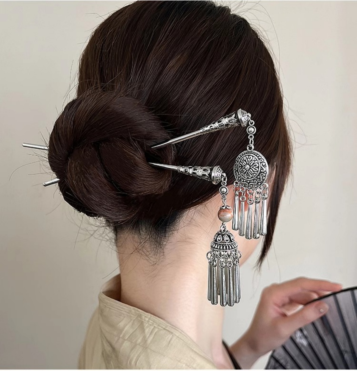 Elegant Women's Hairpin โบราณเ - Jewelry Making Adults บทวิจารณ์และราคา