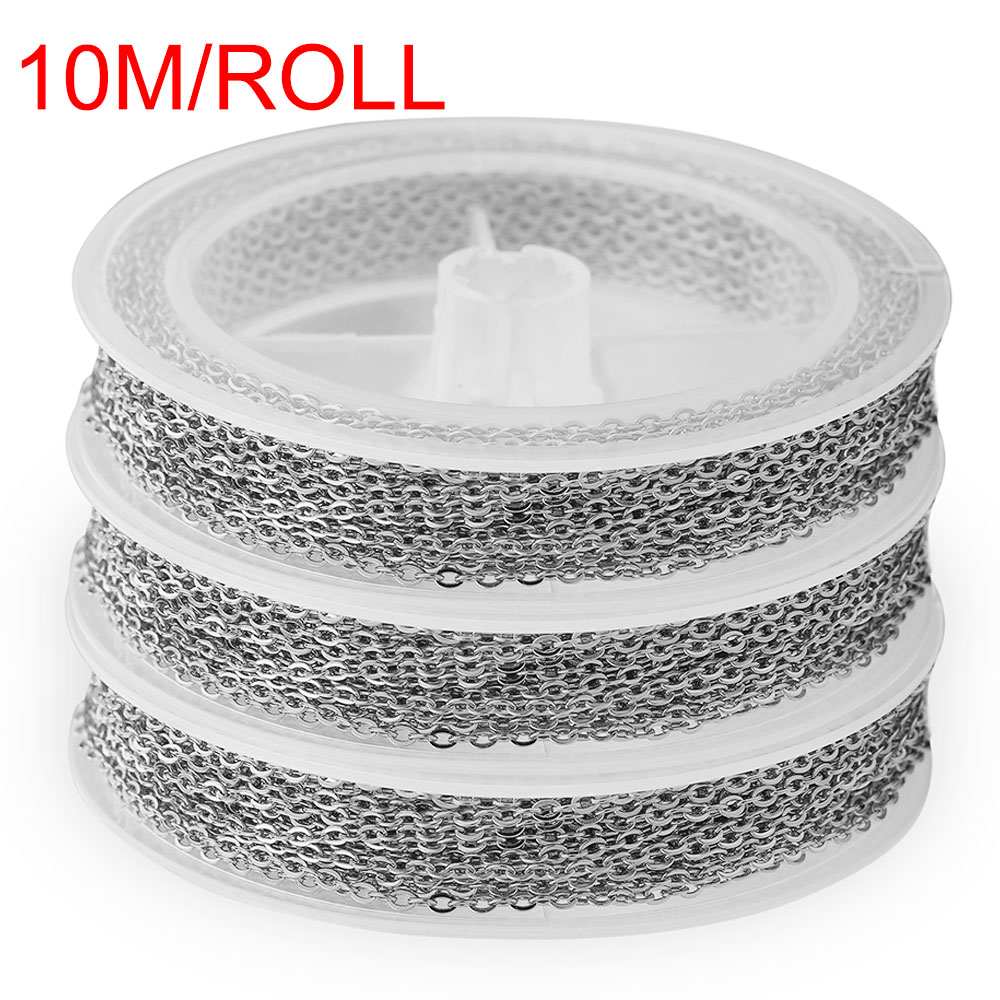 10 M/ม้วนไม่มีสายสแตนเลสโซ่สร้ - Chain Roll Cable บทวิจารณ์และราคา