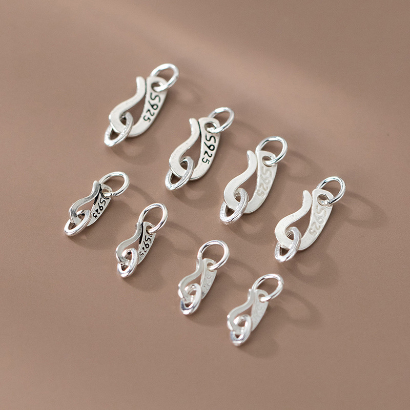 ตัวเชื่อมรูปตัว S เงินแท้ S925 - Jewelry Making In La บทวิจารณ์และราคา