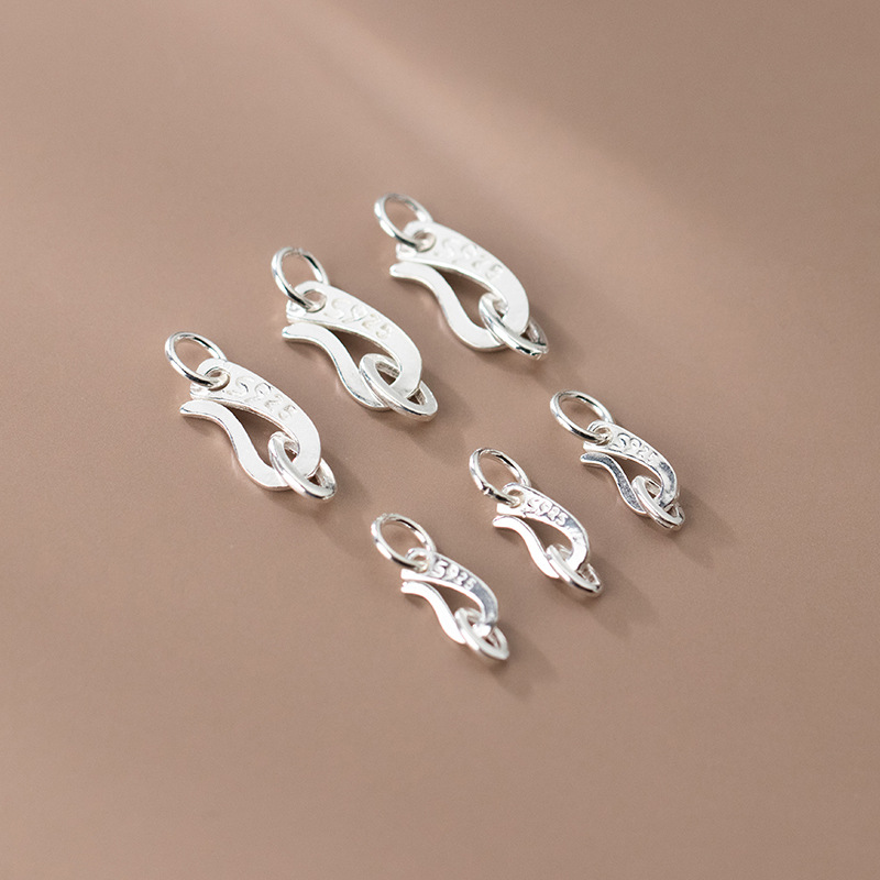 ตัวเชื่อมรูปตัว S เงินแท้ S925 - Jewelry Making In La บทวิจารณ์และราคา