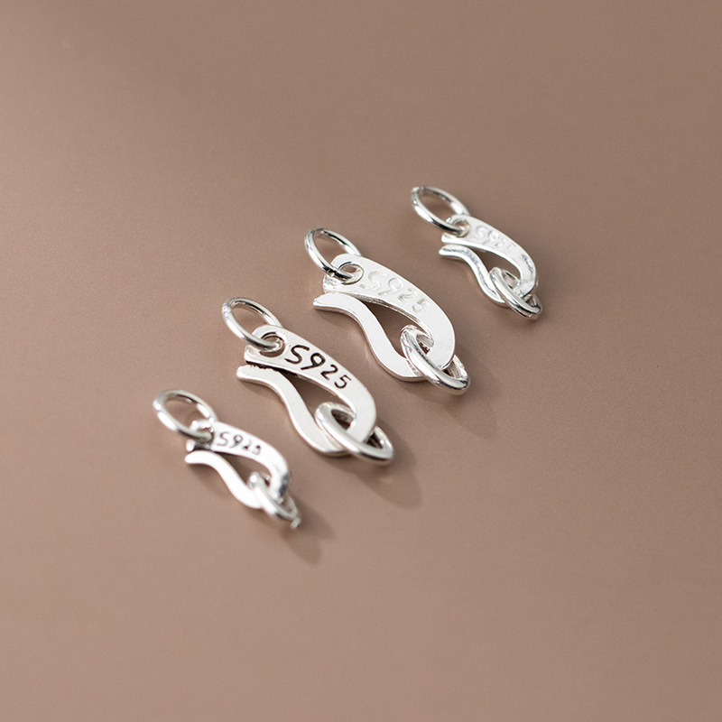 ตัวเชื่อมรูปตัว S เงินแท้ S925 - Jewelry Making In La บทวิจารณ์และราคา