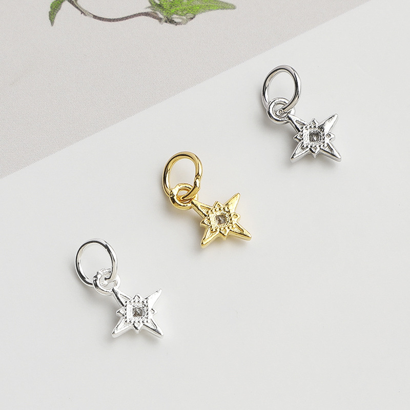 จี้รูปดาวเหนือเงินแท้ 925 ประด - Jewelry Making In La บทวิจารณ์และราคา