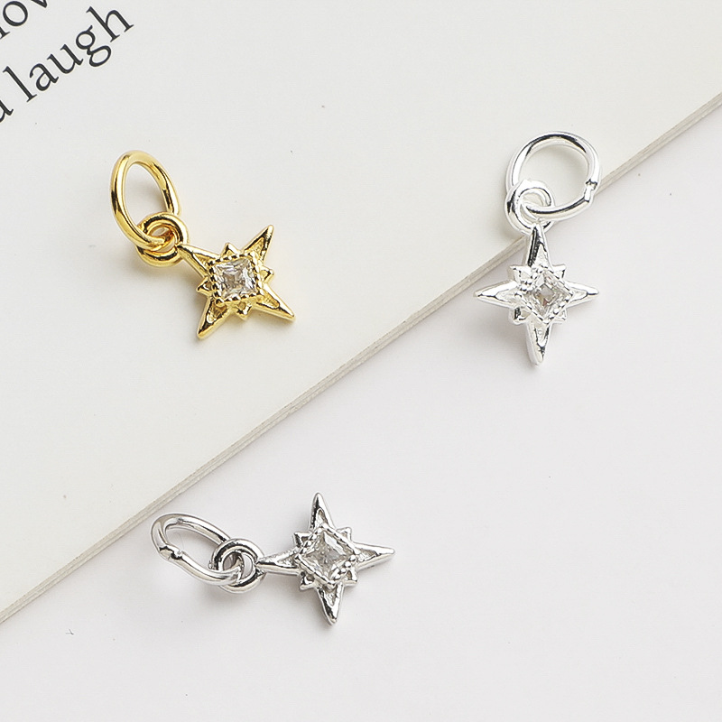 จี้รูปดาวเหนือเงินแท้ 925 ประด - Jewelry Making In La บทวิจารณ์และราคา
