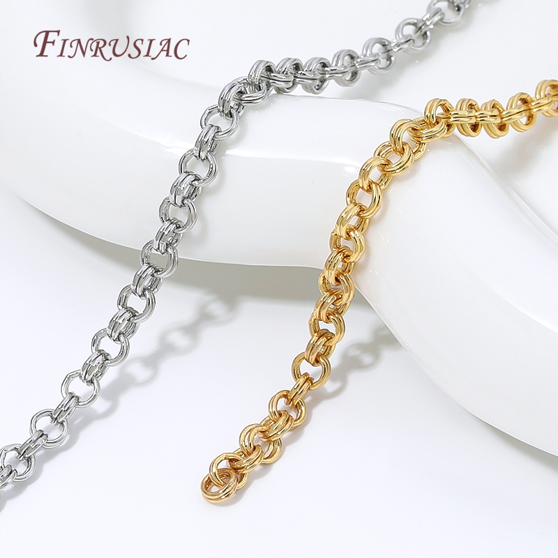โซ่ลูกปัดรูปตัวโอ ทำจากทองเหลื - Chain Roll Cable บทวิจารณ์และราคา
