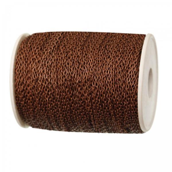 โซ่เหล็กแบบม้วนสำหรับทำสร้อยคอ - Chain Roll Cable บทวิจารณ์และราคา