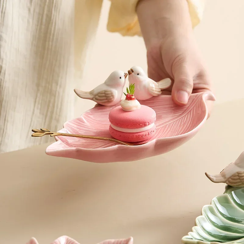 น่ารักนกถาดเซรามิคถาดเก็บเครื่ - Jewelry Making Desk บทวิจารณ์และราคา