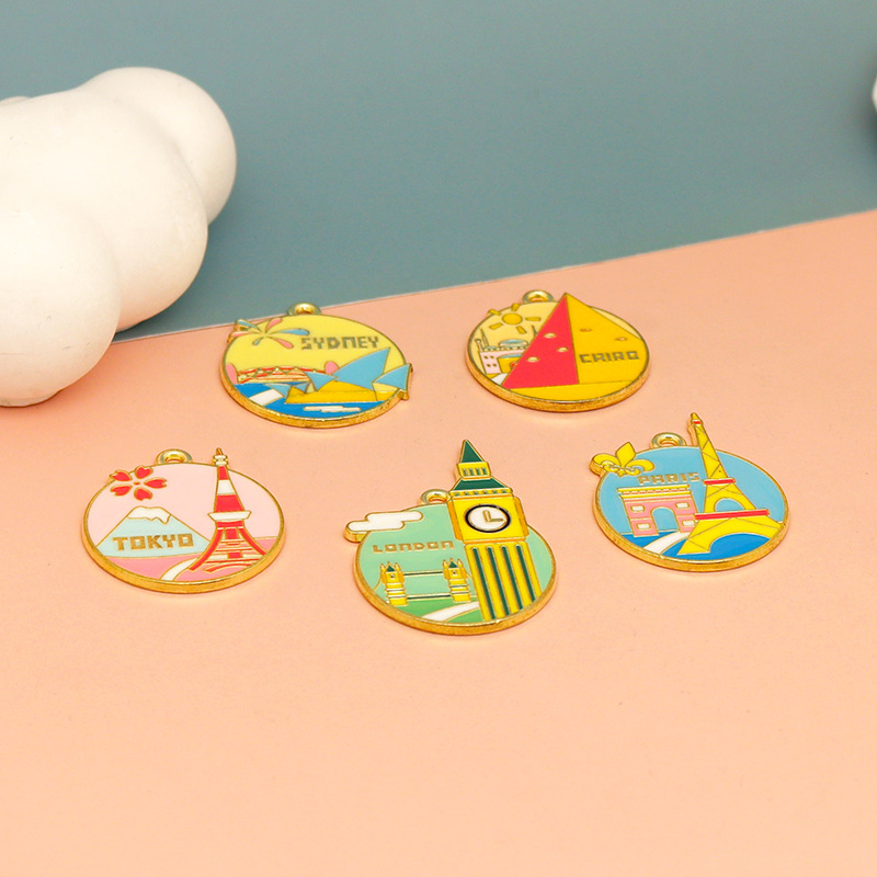 จี้เคลือบสีสันสดใส 10 ชิ้น รูป - Jewelry Making Tokyo บทวิจารณ์และราคา