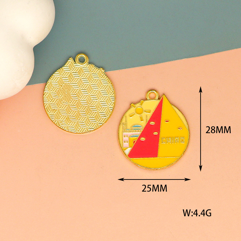 จี้เคลือบสีสันสดใส 10 ชิ้น รูป - Jewelry Making Tokyo บทวิจารณ์และราคา