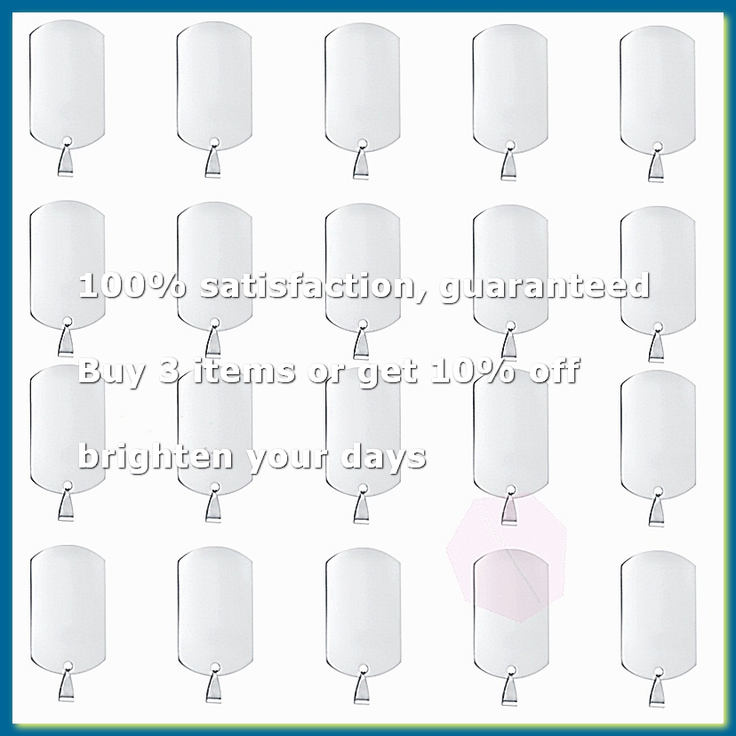 แผ่นป้ายสแตนเลสแบบมีห่วงเกี่ยว - Jewelry Making Tools Names บทวิจารณ์และราคา