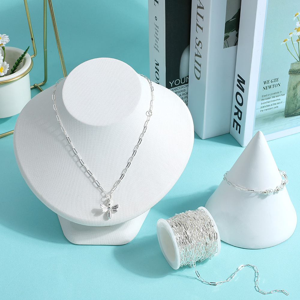 โซ่คลิปหนีบกระดาษสีเงินยาว 32. - Chain Roll Cable บทวิจารณ์และราคา