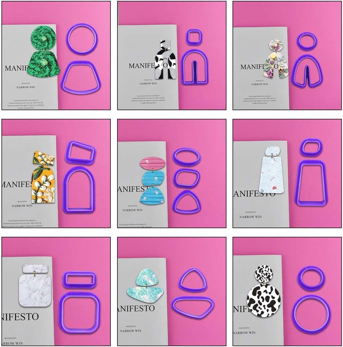 Polymer Clay ต่างหูทําชุดรวม 1 - Jewelry Making Kits For Girls บทวิจารณ์และราคา
