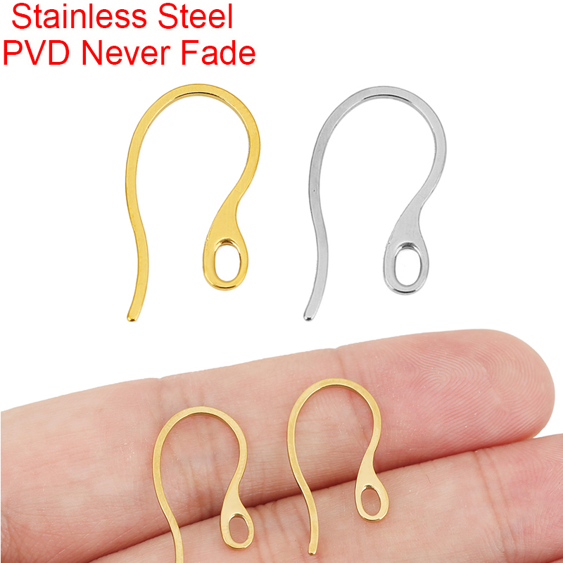 ตะขอเกี่ยวต่างหูสแตนเลสแบบไม่ก - Jewelry Making Class บทวิจารณ์และราคา
