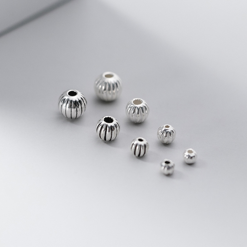 ลูกปัดเงินแท้ 925 รูปฟักทอง ลู - Jewelry Making In La บทวิจารณ์และราคา