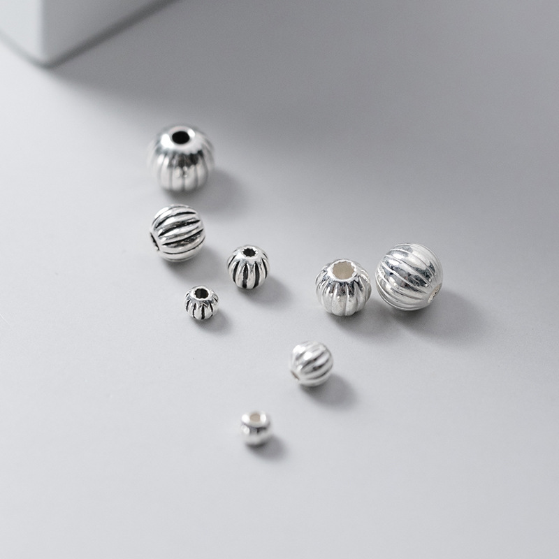 ลูกปัดเงินแท้ 925 รูปฟักทอง ลู - Jewelry Making In La บทวิจารณ์และราคา