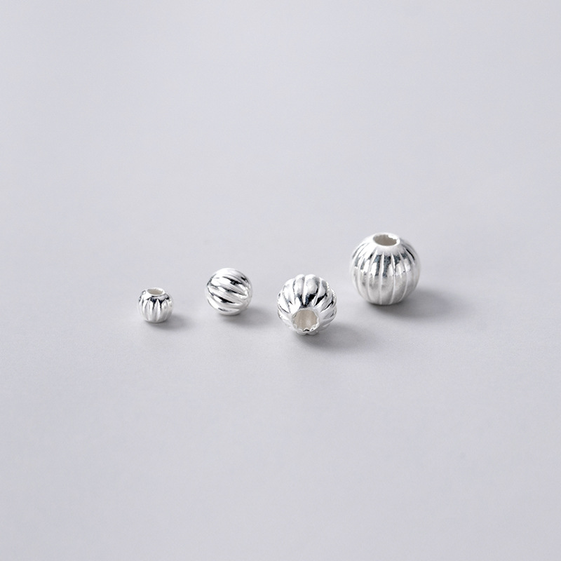ลูกปัดเงินแท้ 925 รูปฟักทอง ลู - Jewelry Making In La บทวิจารณ์และราคา
