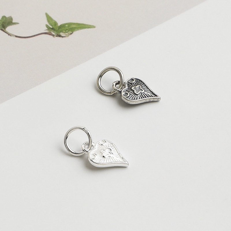 จี้รูปหัวใจเงินแท้ 925 สไตล์วิ - Jewelry Making In La บทวิจารณ์และราคา