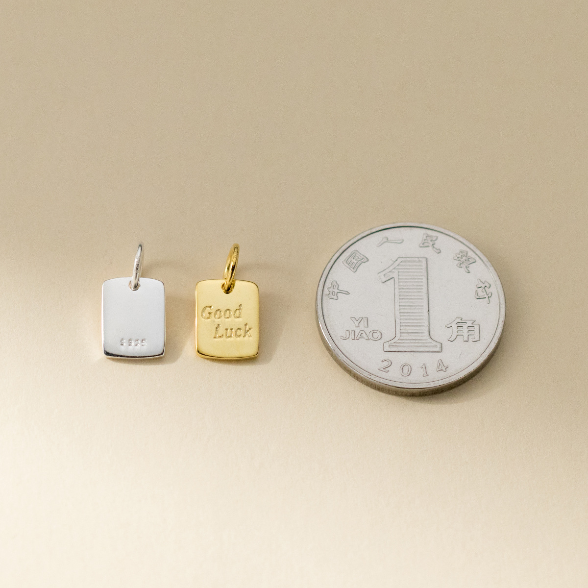 จี้เงินแท้ 925 รูปทรงสี่เหลี่ย - Jewelry Making In La บทวิจารณ์และราคา