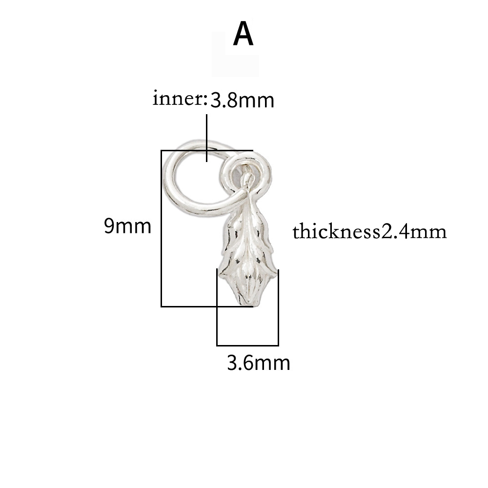 จี้เงินแท้ 925 รูปใบไม้ขนนก จี - Jewelry Making In La บทวิจารณ์และราคา