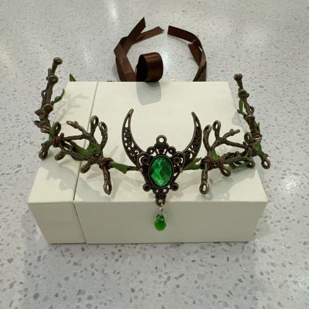 มงกุฎเอลฟ์ธีมป่า เครื่องประดับ - Jewelry Making Adults บทวิจารณ์และราคา