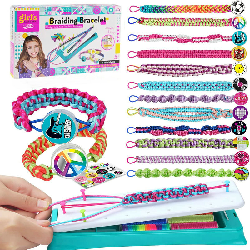 สร้อยข้อมือมิตรภาพทําชุดสําหรั - Jewelry Making Kits For Girls บทวิจารณ์และราคา