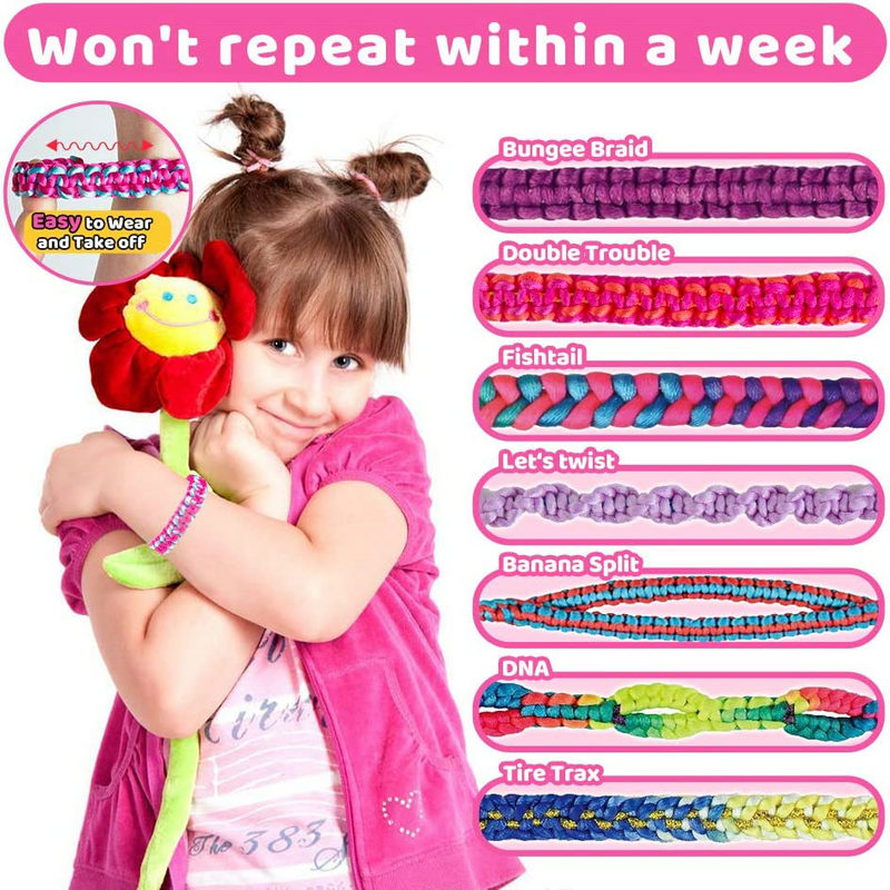 สร้อยข้อมือมิตรภาพทําชุดสําหรั - Jewelry Making Kits For Girls บทวิจารณ์และราคา