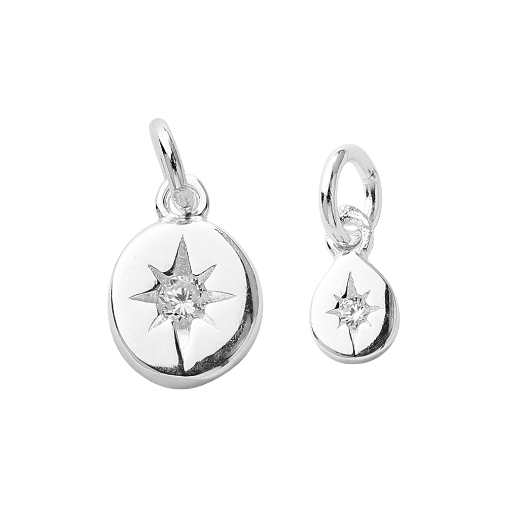 จี้รูปดาวเงินแท้ 925 สำหรับทำเ - Jewelry Making In La บทวิจารณ์และราคา