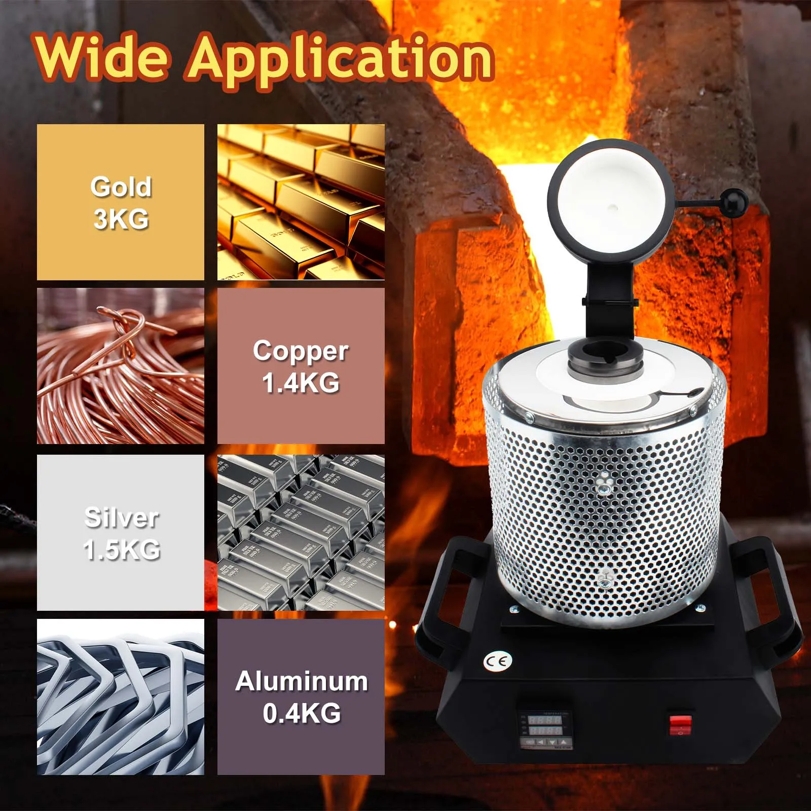 เตาหลอมโลหะมีค่าแบบดิจิตอล ควา - Jewelry Making Machine บทวิจารณ์และราคา