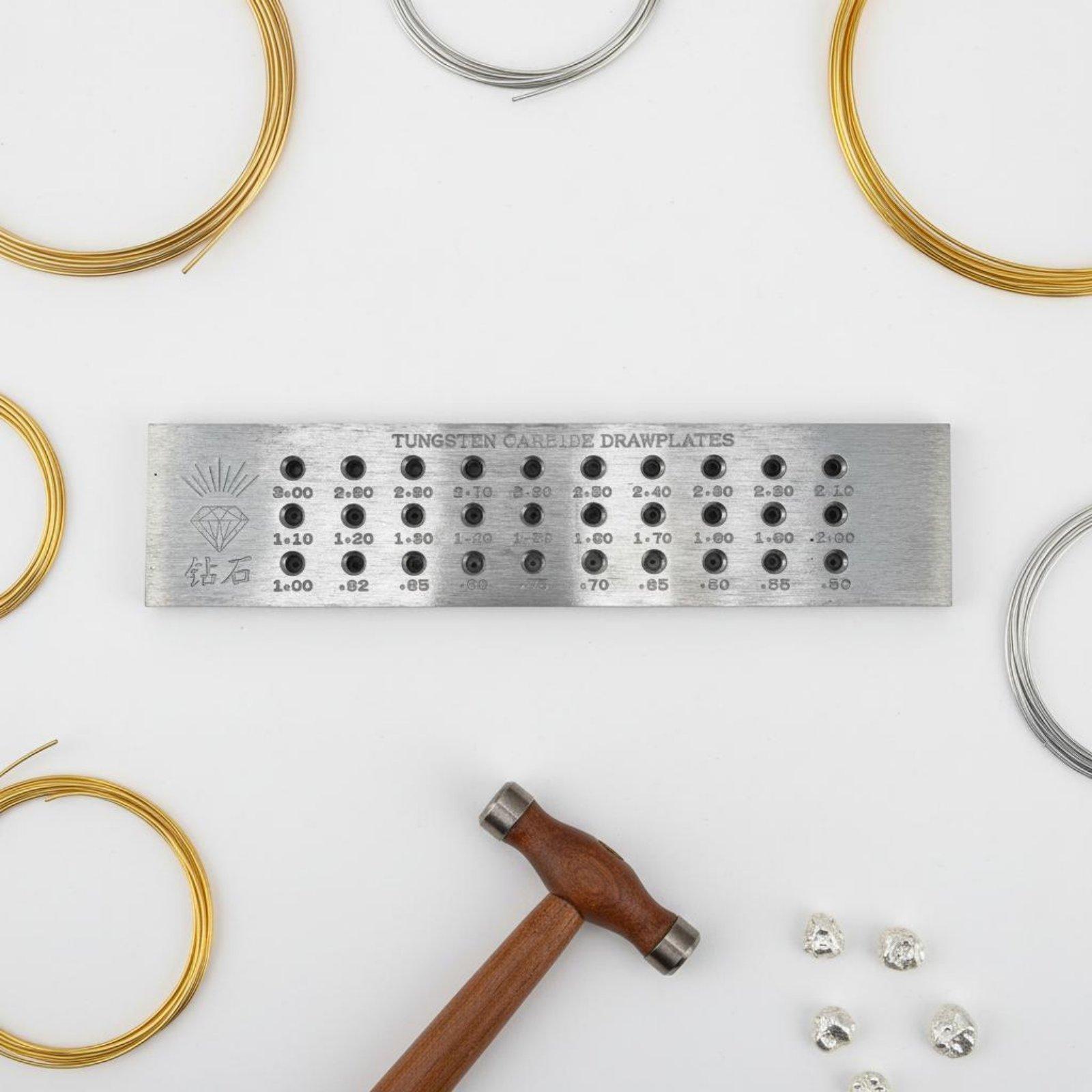 แผ่นดึงลวดทังสเตนคาร์ไบด์สำหรั - Jewelry Making Kit Professional บทวิจารณ์และราคา