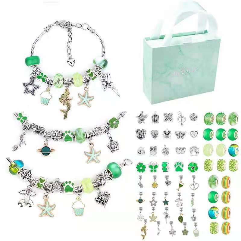 ชุดทำสร้อยข้อมือเสน่ห์อุปกรณ์ท - Jewelry Making Kits For Girls บทวิจารณ์และราคา