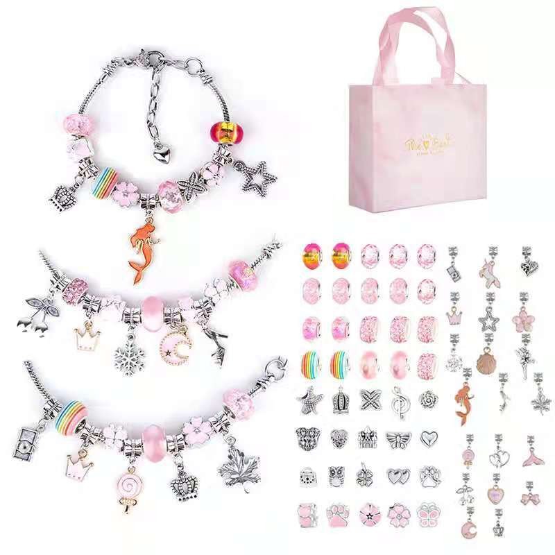 ชุดทำสร้อยข้อมือเสน่ห์อุปกรณ์ท - Jewelry Making Kits For Girls บทวิจารณ์และราคา