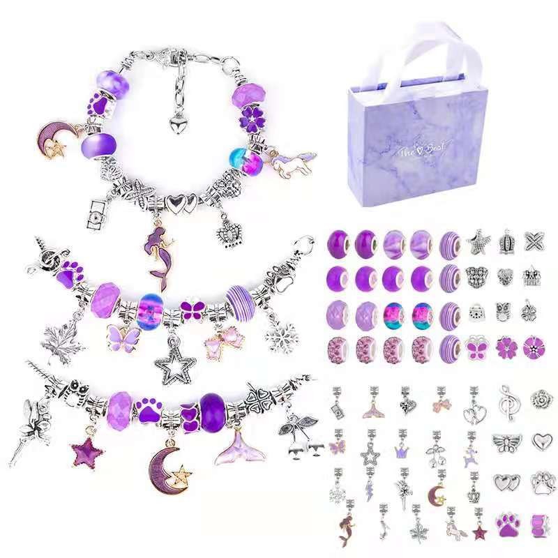 ชุดทำสร้อยข้อมือเสน่ห์อุปกรณ์ท - Jewelry Making Kits For Girls บทวิจารณ์และราคา