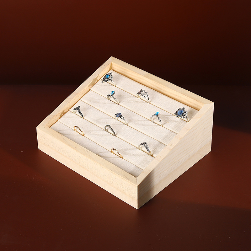 1ชิ้นถาดไม้โชว์เครื่องประดับจี - Jewelry Making Desk บทวิจารณ์และราคา