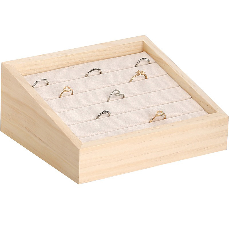 1ชิ้นถาดไม้โชว์เครื่องประดับจี - Jewelry Making Desk บทวิจารณ์และราคา