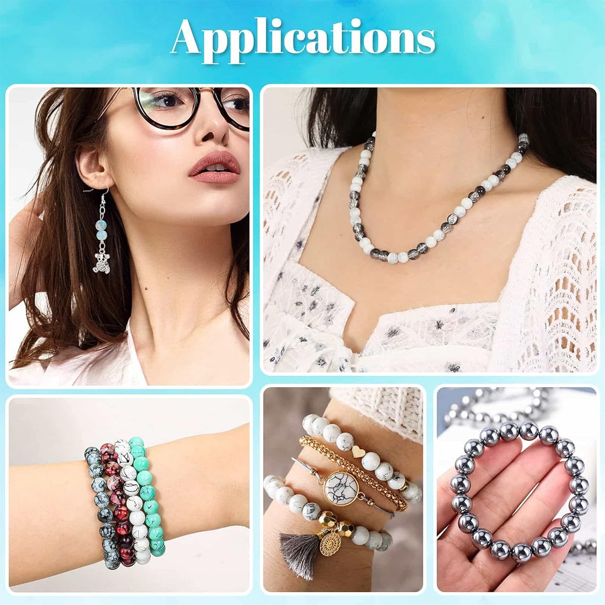 ชุดอุปกรณ์ทำเครื่องประดับจากหิ - Jewelry Making Kits For Girls บทวิจารณ์และราคา