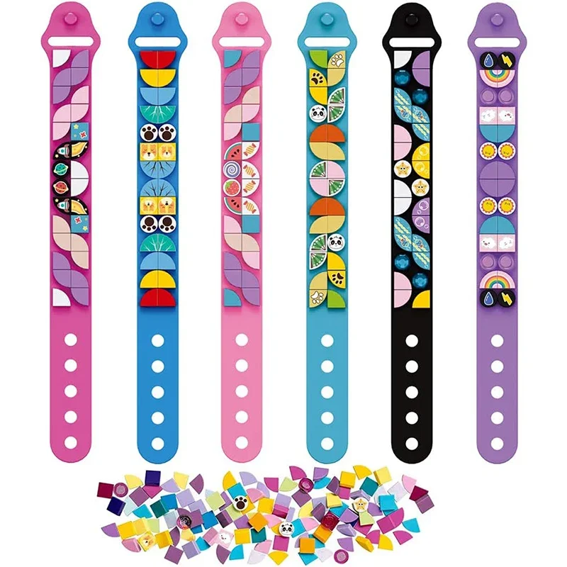 6 ชิ้น/เซ็ตเด็กบล็อกอาคาร Dots - Jewelry Making Kits For Girls บทวิจารณ์และราคา