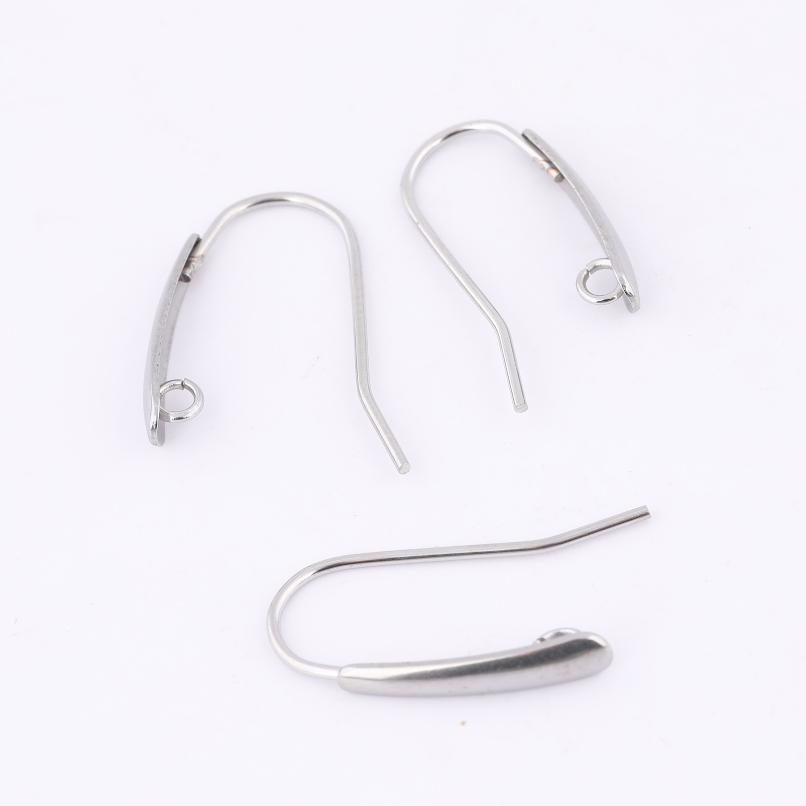 40pcs สแตนเลสสตีลตะขอต่างหูผลก - Jewelry Making Class บทวิจารณ์และราคา