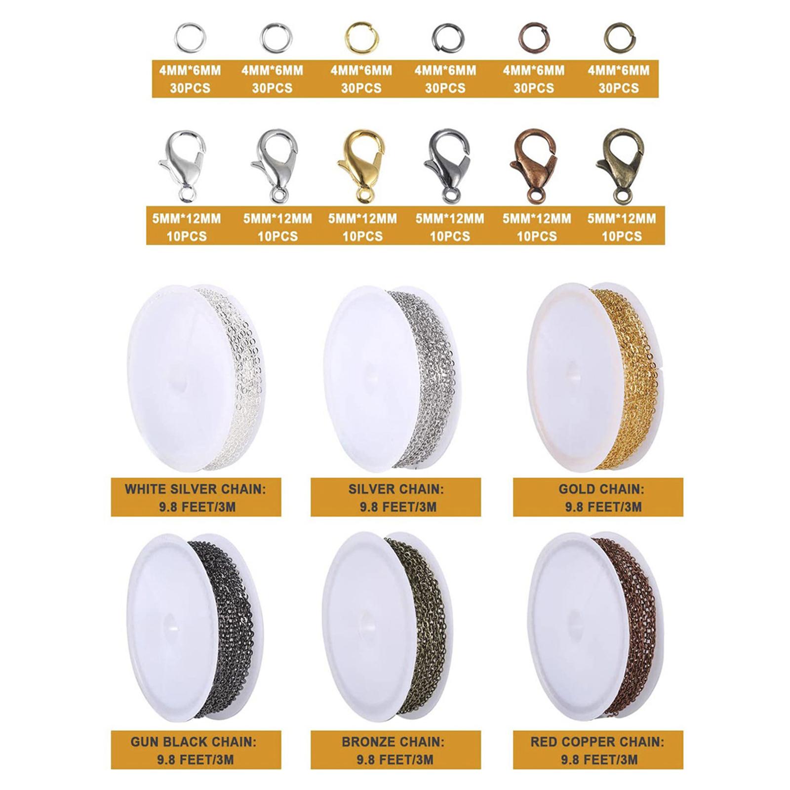 ชุดอุปกรณ์ทำสร้อยคอ DIY ประกอบ - Chain Roll Cable บทวิจารณ์และราคา