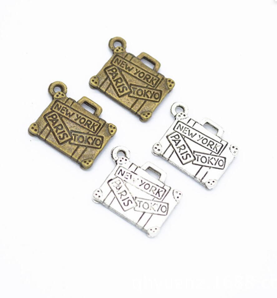 150 ชิ้น ชาร์ม กระเป๋าเดินทาง  - Jewelry Making Tokyo บทวิจารณ์และราคา
