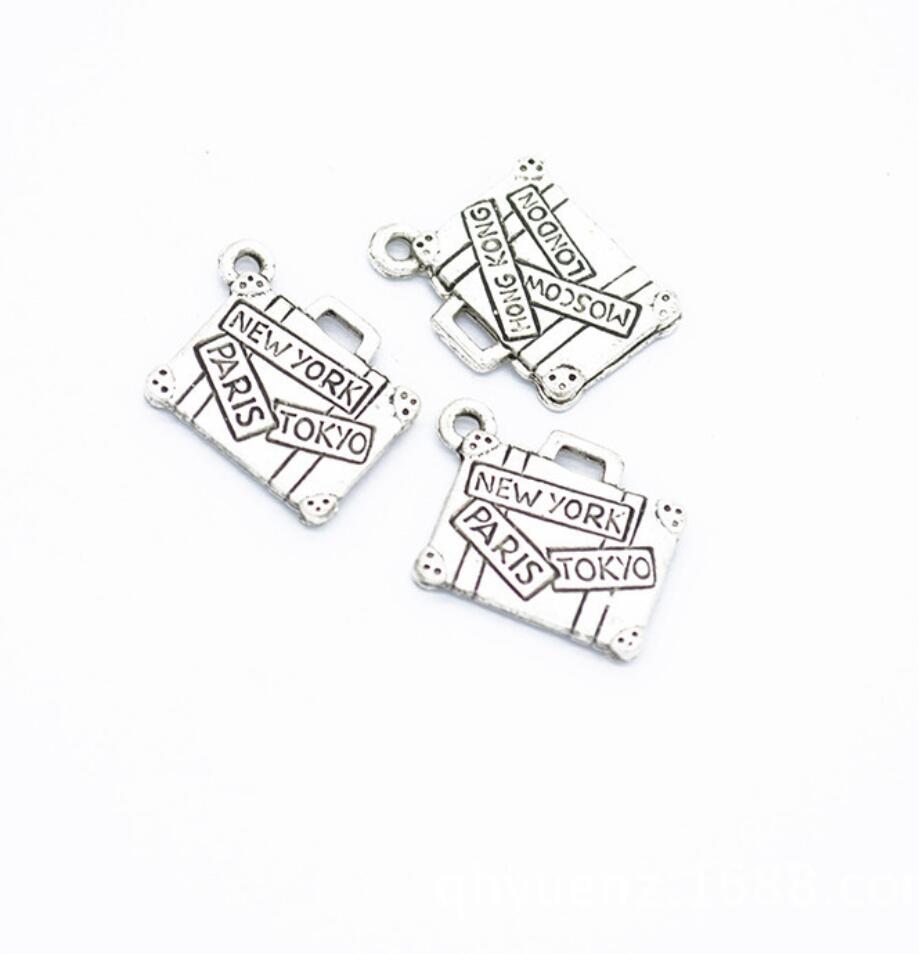 150 ชิ้น ชาร์ม กระเป๋าเดินทาง  - Jewelry Making Tokyo บทวิจารณ์และราคา