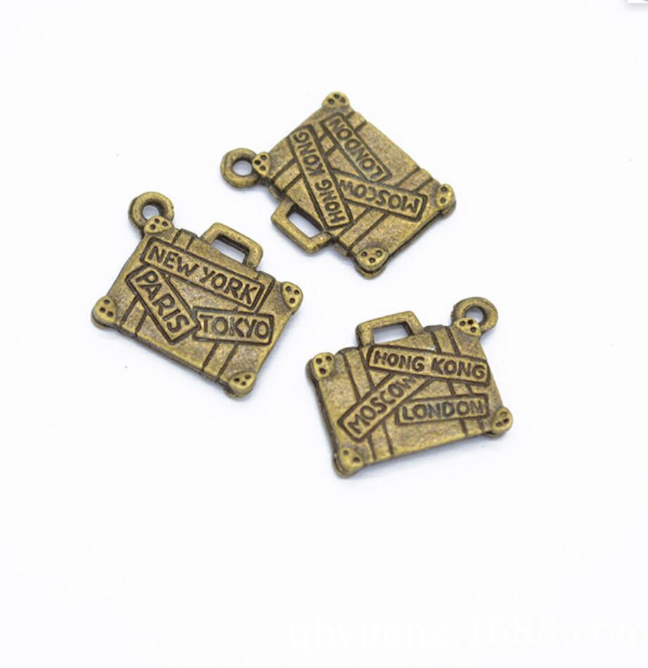 150 ชิ้น ชาร์ม กระเป๋าเดินทาง  - Jewelry Making Tokyo บทวิจารณ์และราคา