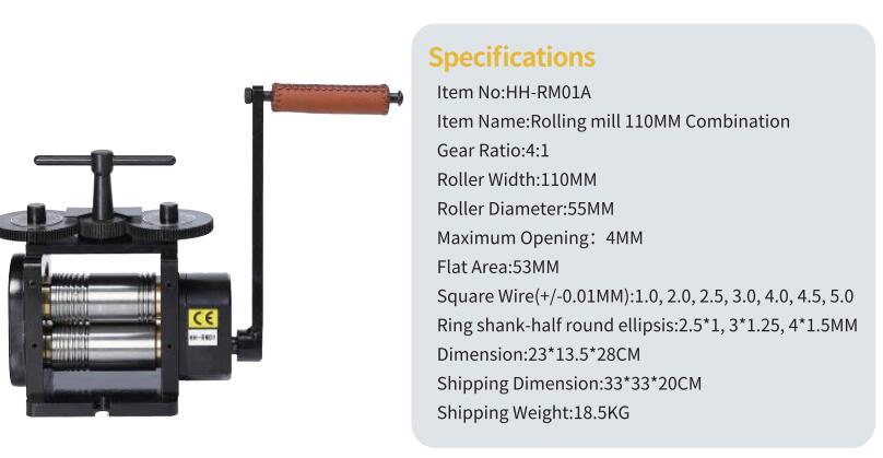 เครื่องรีดแผ่น PEPE ขนาด 110*6 - Jewelry Making Machine บทวิจารณ์และราคา